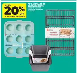 Real Canadian Superstore PC BAKEWARE OR BAKEWARE SETS offer