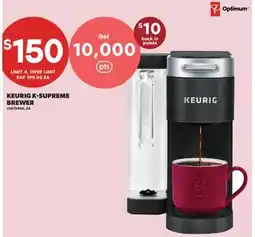 Real Canadian Superstore KEURIG K-SUPREME BREWER offer
