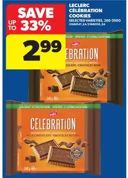 Real Canadian Superstore LECLERC CÉLÉBRATION COOKIES offer