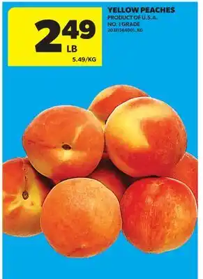 Real Canadian Superstore YELLOW PEACHES offer