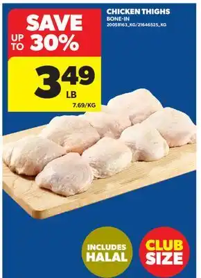 Real Canadian Superstore CHICKEN THIGHS offer