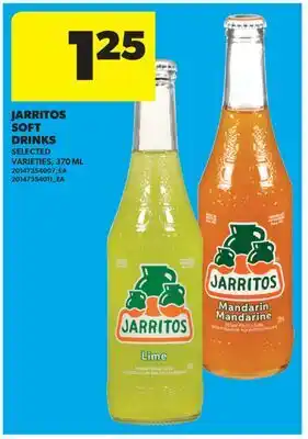 Real Canadian Superstore JARRITOS SOFT DRINKS offer