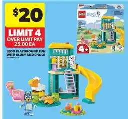 Real Canadian Superstore LEGO PLAYGROUND FUN WITH BLUEY AND CHOLE offer