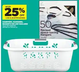 Real Canadian Superstore HAMPERS, HANGERS, BASKETS OR LINT ROLLERS offer