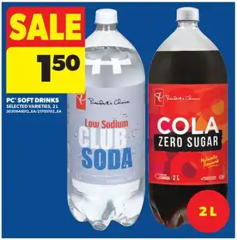 Real Canadian Superstore PC SOFT DRINKS offer