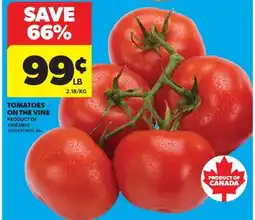 Real Canadian Superstore TOMATOES ON THE VINE offer