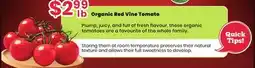 Healthy Planet Organic Red Vine Tomato offer