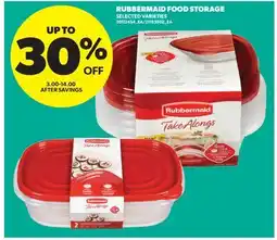 Real Canadian Superstore RUBBERMAID FOOD STORAGE offer