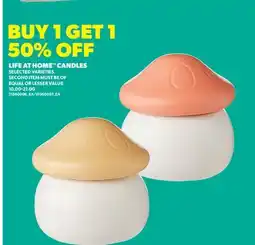 Real Canadian Superstore LIFE AT HOME CANDLES offer