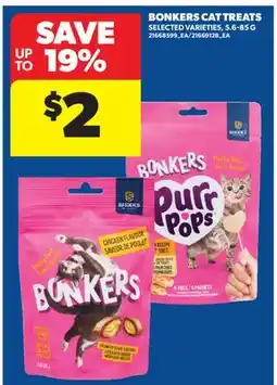 Real Canadian Superstore BONKERS CAT TREATS offer