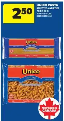 Real Canadian Superstore UNICO PASTA, 700/900 G offer