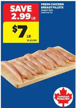 Real Canadian Superstore FRESH CHICKEN BREAST FILLETS offer