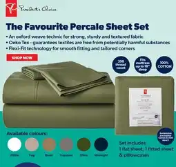 Real Canadian Superstore PC 350 THREAD COUNT SHEET SETS offer
