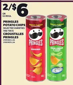 Independent Grocer PRINGLES POTATO CHIPS, 148/156 G offer