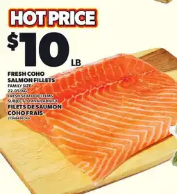 Independent Grocer FRESH COHO SALMON FILLETS offer