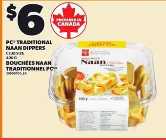 Independent Grocer PC TRADITIONAL NAAN DIPPERS offer