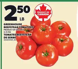 Independent Grocer GREENHOUSE BEEFSTEAK TOMATOES offer