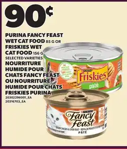 Independent Grocer PURINA FANCY FEAST WET CAT FOOD 85 G OR FRISKIES WET CAT FOOD 156 G offer