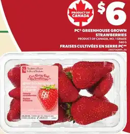 Independent Grocer PC GREENHOUSE GROWN STRAWBERRIES offer