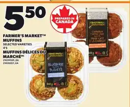 Independent Grocer FARMER'S MARKET MUFFINS, 4'S offer