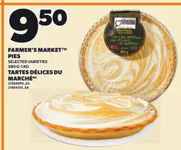 Independent Grocer FARMER'S MARKET PIES, 580 G-1 KG offer