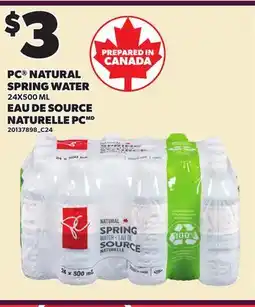 Independent Grocer PC NATURAL SPRING WATER offer