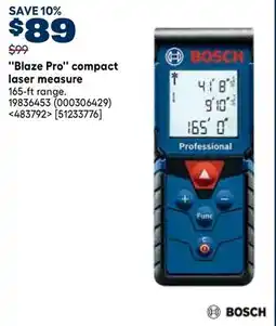 RONA BOSCH Blaze Pro compact laser measure offer