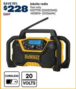 RONA Dewalt Jobsite radio offer