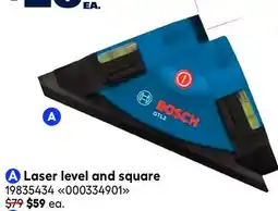 RONA Bosch Laser level and square offer