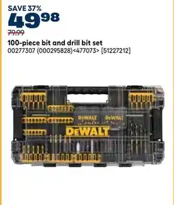 RONA DEWALT 100-piece bit and drill bit set offer