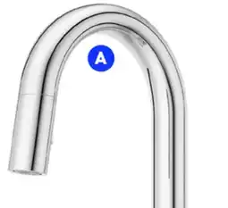 RONA PFISTER kitchen faucets, Beringer, pol ished chrome finish offer