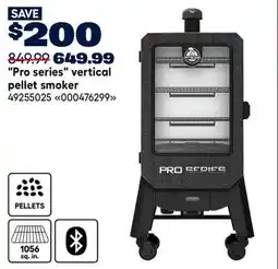 RONA Pit Boss Pro series vertical pellet smoker offer