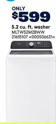 RONA Midea 5.2 cu. ft. washer offer