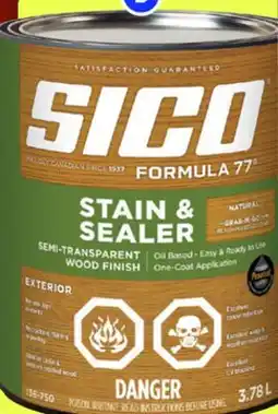 RONA SICO exterior stain and paint offer
