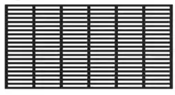 RONA All BARRETTE OUTDOOR LIVING 4' x 8' PVC lattices BBlack offer