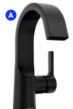 RONA MOEN bathroom faucets and accessories, Avri, matte black finish offer