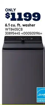 RONA LG 6.1 cu. ft. washer offer