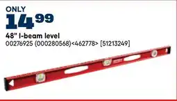 RONA CRAFTSMAN 48 I-beam level offer