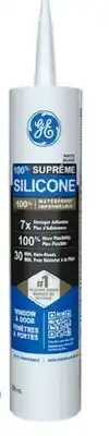 RONA GE sealants Suprême Silicone, 298-ml, white offer