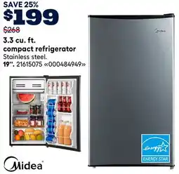 RONA Midea 3.3 cu. ft. compact refrigerator offer