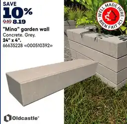 RONA Old Castle 24 x 4. Mina garden wall offer