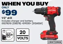 RONA Craftsman 1/2 drill offer