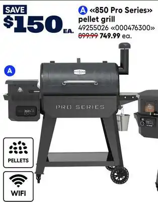 RONA Pit Boss 850 Pro Series pellet grill offer
