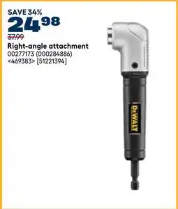 RONA DEWALT Right-angle attachment offer