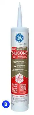 RONA GE sealants Silicone II - Avancé, 298-ml, clear offer