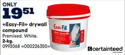 RONA Easy-Fil drywall compound offer