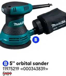 RONA Makita 5 orbital sander offer