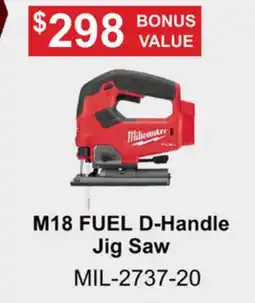 Atlas Tools & Machinery M18 FUEL D-Handle Jig Saw offer