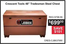 Atlas Tools & Machinery Crescent Tools 48 Tradesman Steel Chest offer