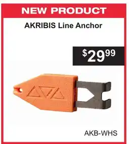 Atlas Tools & Machinery AKRIBIS Line Anchor offer